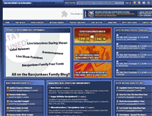 Tablet Screenshot of bassjunkees.com